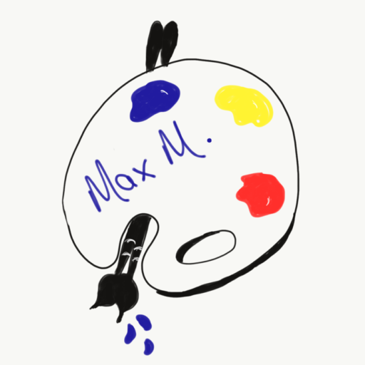 Art by Max M logo